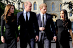 There is no love lost between the Prince and Princess of Wales and Harry and Meghan.