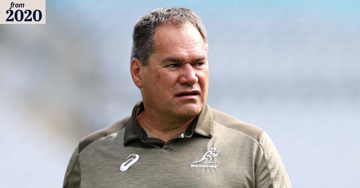From anthems to boomerangs, Rennie is all in with Wallabies
