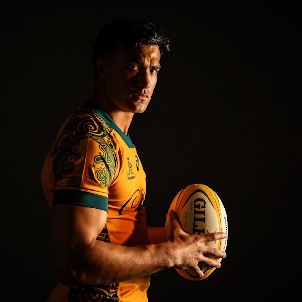 Joseph-Aukuso Suaalii on the eve of the Lions series.