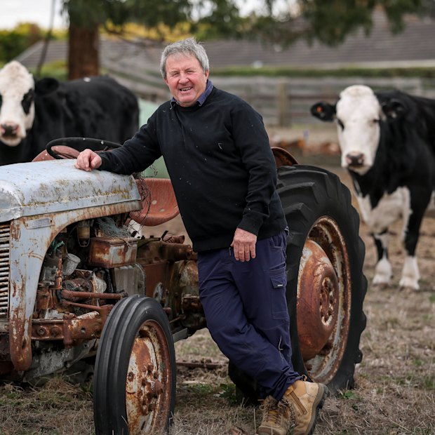 Mark “Butch” Robinson, whose jaw was broken in an infamous country football grand final 40 years ago. 