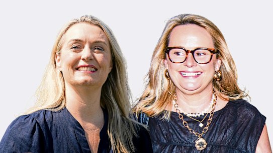 Jodie Haydon and Kirilly Dutton