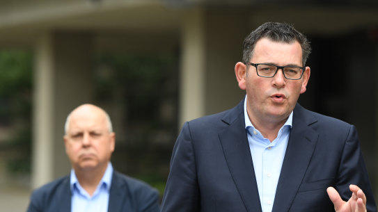 Victorian Premier Daniel Andrews said Crown was no longer exempt from social distancing rules. 