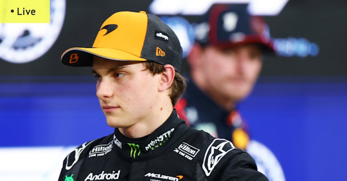 Oscar Piastri begins from third as he fights Lando Norris and Max Verstappen for the world championship