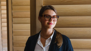 Russian expat Lena Fomichëva, 21, works two hospitality jobs in Sydney.