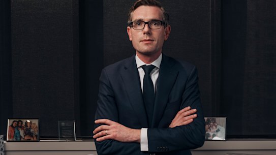 Perrottet plans for the future with NSW budget with a 'strong heart'