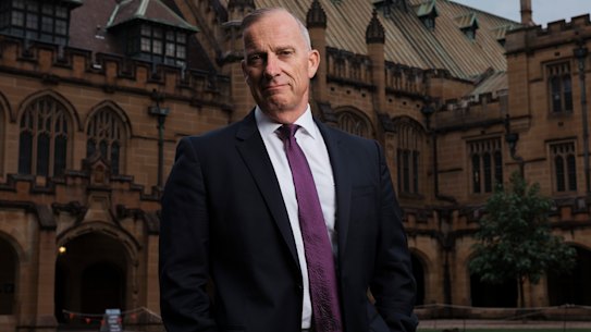 Vice-chancellor Michael Spence at the University of Sydney.