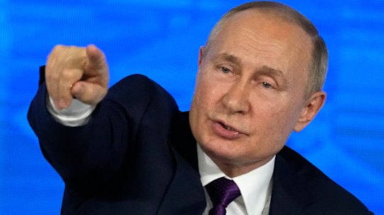 Russian President Vladimir Putin.