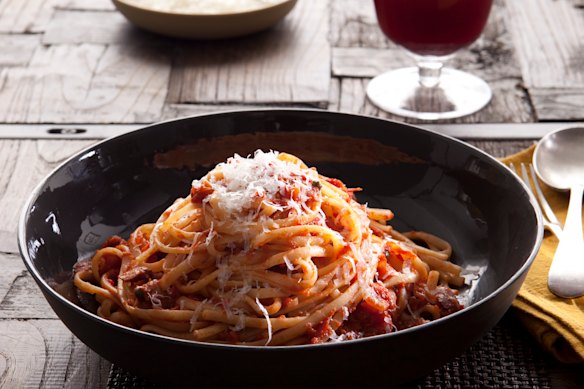 David Moyle finds comfort in a simple bowl of pasta puttanesca.