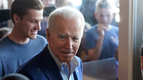 Democratic presidential candidate former Vice President Joe Biden.