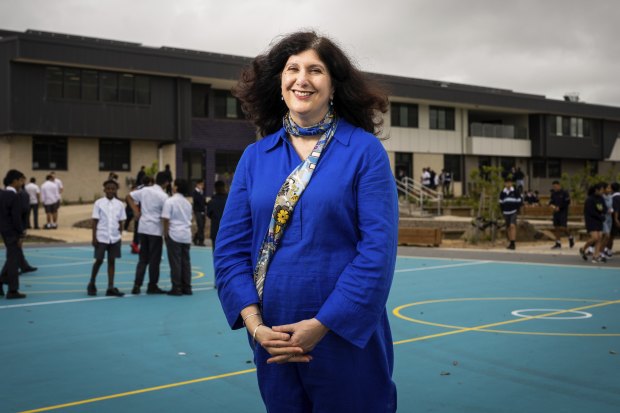 Jo Camozzato, principal of Edgars Creek Secondary College. 