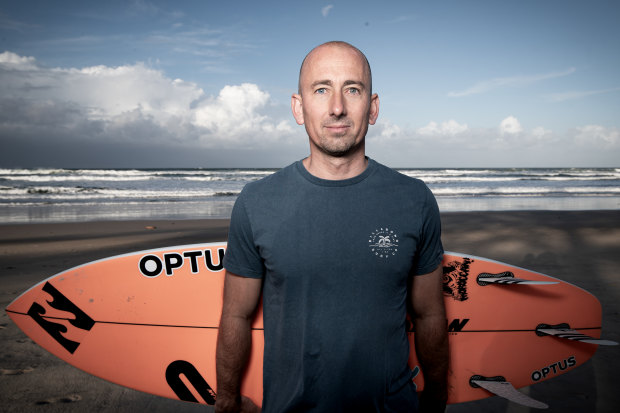 Formston is a triple world surfing champion.