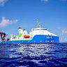 The presence of Chinese research vessel, Tan Suo Yi Hao, tracking a route far off the south coast of Australia has generated days of political debate and prompted Beijing to deny that it is seeking to influence the federal election.