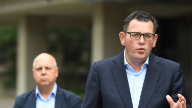 Victorian Premier Daniel Andrews said Crown was no longer exempt from social-distancing rules. 