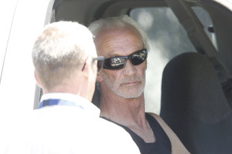 Graham Leslie White, who has been linked to chemical waste dumps in Melbourne and Kaniva.