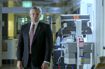 Royal Australasian College of Physicians president Professor John Wilson says "it’s not good enough that one in five has limited access to surgical masks". 