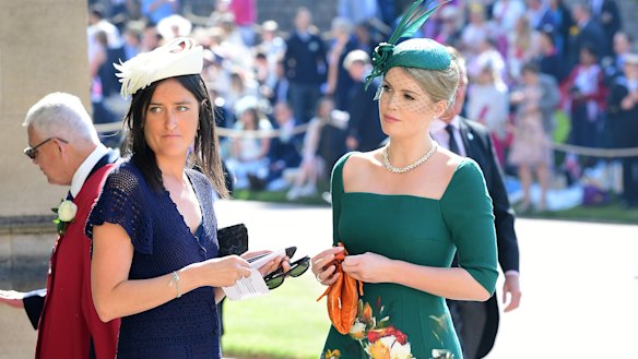 Lady Kitty Spencer (right).