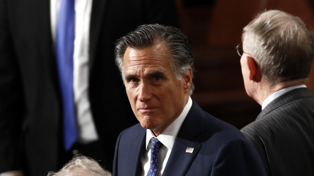 All eyes are on Senator Mitt Romney.