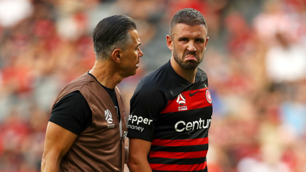 Matthew Jurman hurt his groin against Brisbane Roar earlier this month, and the Wanderers have conceded five goals in two games without him.