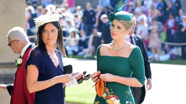 Lady Kitty Spencer (right).