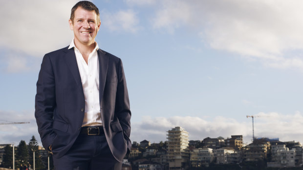 Mike Baird joined the Cricket NSW board last year. 