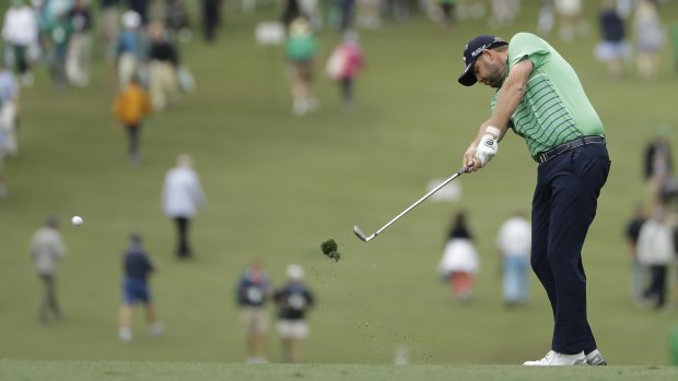 Marc Leishman has let his run at a green jacket fall by the wayside after a birdieless third round.