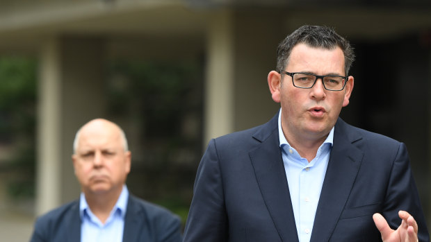 Victorian Premier Daniel Andrews  and Treasurer Tim Pallas have so far emphasised the health impact.