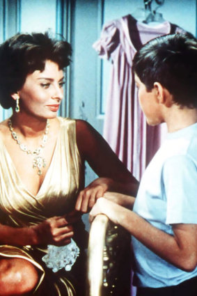 In the 1958 film Houseboat.