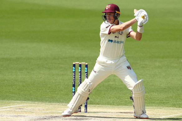 Marnus Labuschagne batted the Bulls to victory against South Australia.