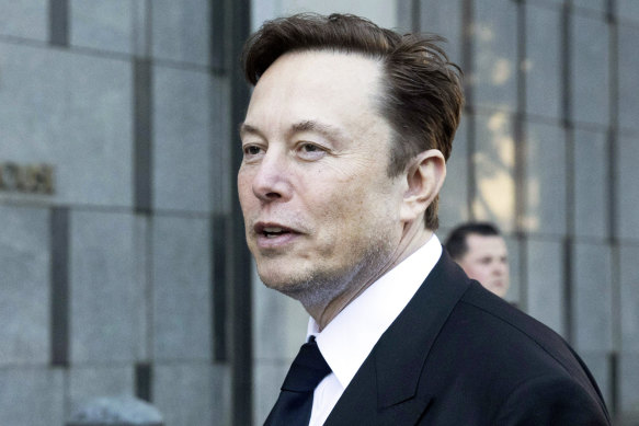 Investors saw a more muted Elon Musk last week.