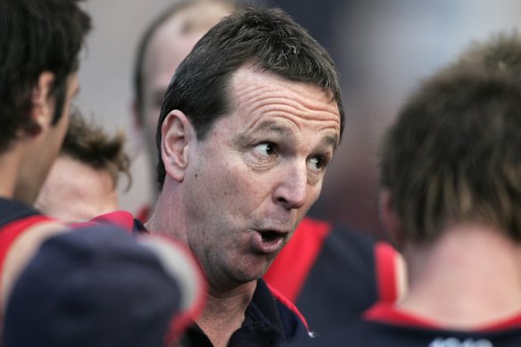 Neale Daniher made an important point as Melbourne coach in 2004.