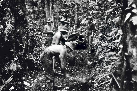 Australians on the Kokoda Track.