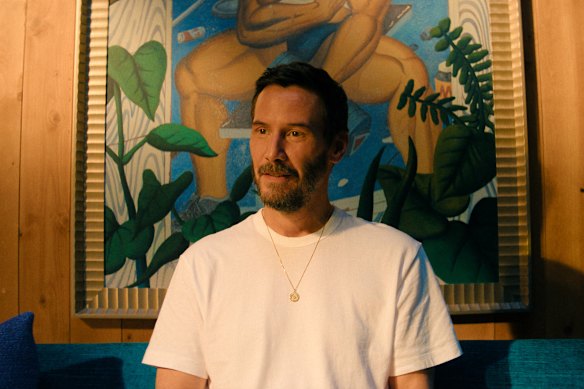 Keanu Reeves in Outcome.