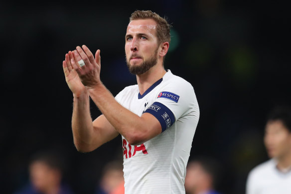 Harry Kane scored twice in the Spurs' Champions League win.