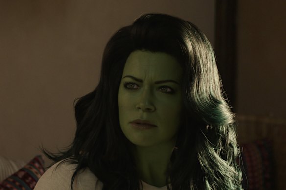 Maslany says that anger never looks as good on her — “I would love to be able to be angry but not, like, shaking and crying,” she said — as it does on She-Hulk.