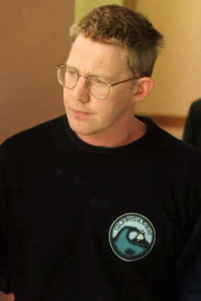 Christopher Lewis pictured in December 1996, less than a year before his death.