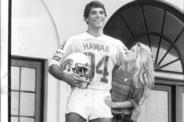 Colin Scotts, with his then girlfriend Monique, was a modern trailblazer.
