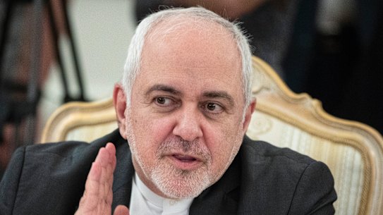 Iran's foreign minister Javad Zarif said his country would not "blink" to defend its territory.