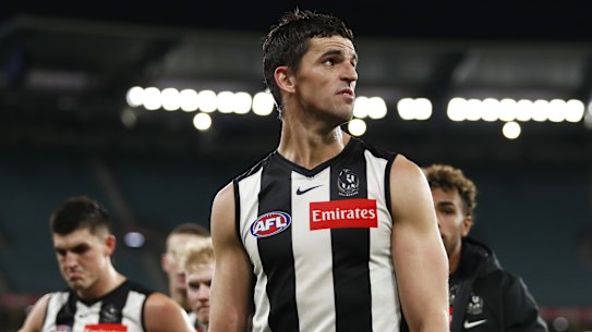 Scott Pendlebury caused a stir when he said he was open to offers, including coaching. 