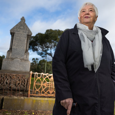 Grave honour: Beryl Patullo, secretary of Friends of Will Will Rook Pioneer Cemetery, has received a Queen’s Birthday Honour.