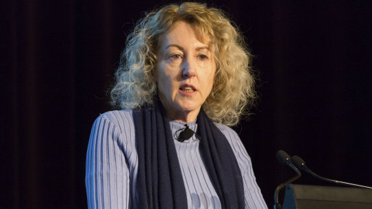 Fair Work Ombudsman Sandra Parker at the COSBOA National Small Business Summit. 