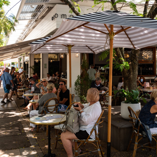 Aroma Cafe at Noosa has been busy.