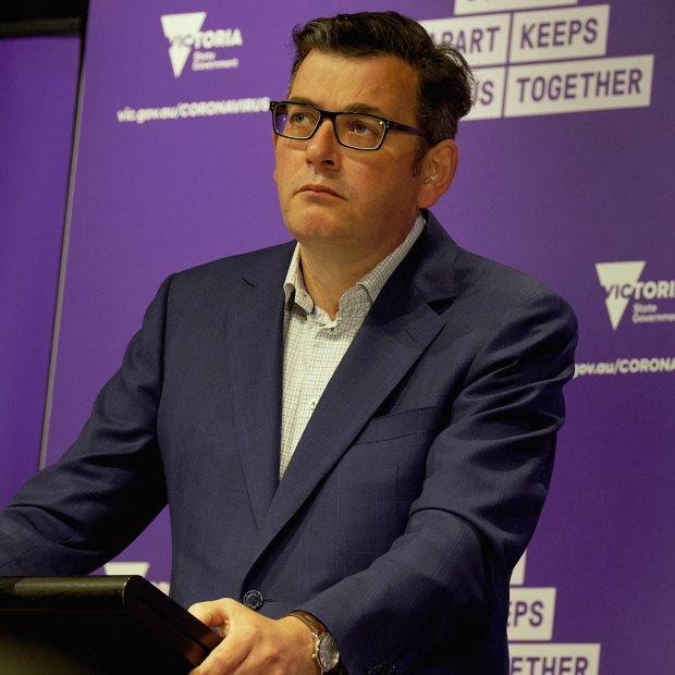 Premier Daniel Andrews has regularly asked people to "do the right thing".