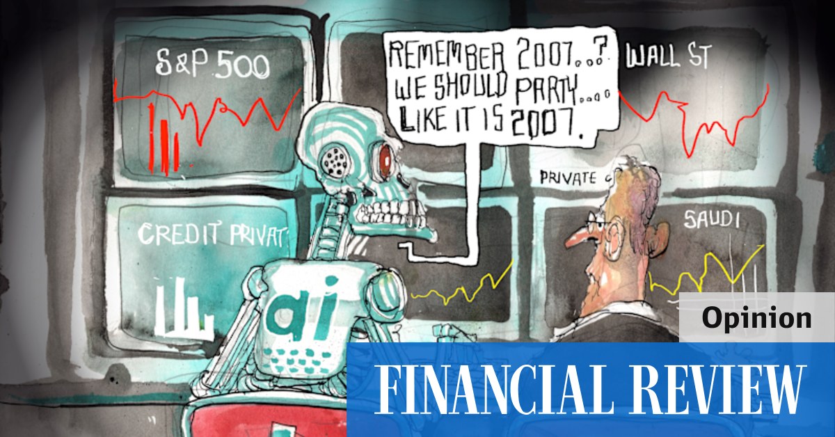 AI's bubble just entered a new phase. This one's debt-fuelled