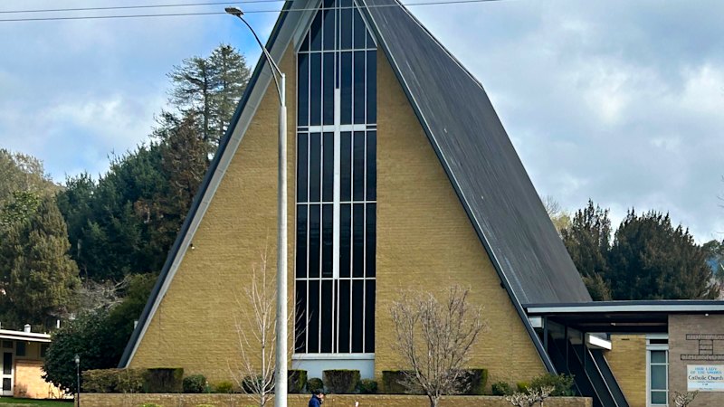 Dezi Freeman attended mass days before the alleged murders. On Sunday, the church stayed locked