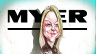New Myer boss Olivia Wirth has a challenge in her new warehouse. 