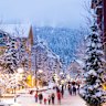 A white Christmas in Whistler.