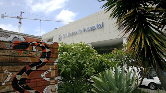 A man has presented with coronavirus at Sydney's St VIncent's Hospital.