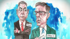 BHP’s Ken Henry is eager to engage with Duncan Wanblad, but his Anglo American counterpart is keeping his own counsel.