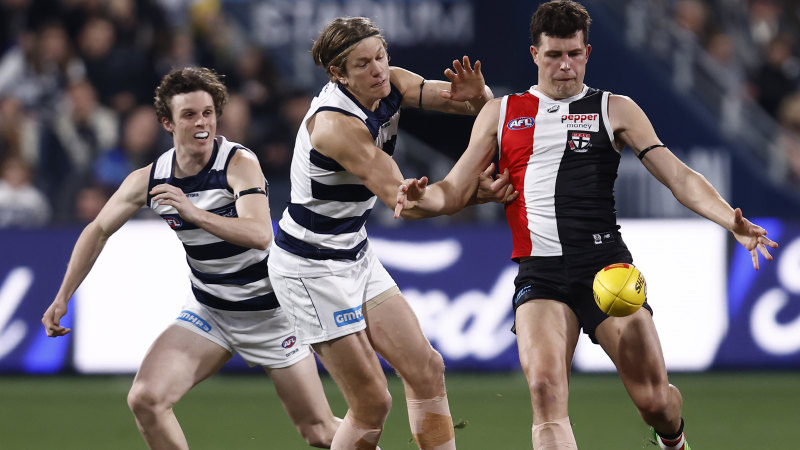AFL 2022 round 21 LIVE updates: Cats reassert authority over Saints, Tigers and Power in arm wrestle