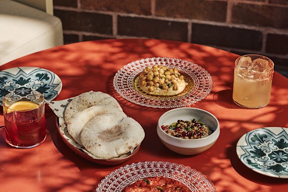 Cleo at HYDE Melbourne Place does a $59 midweek mezze spread.